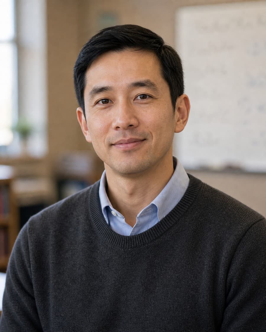 Portrait of Mr. Andrew Collins, Mathematics Teacher at St Paul High School